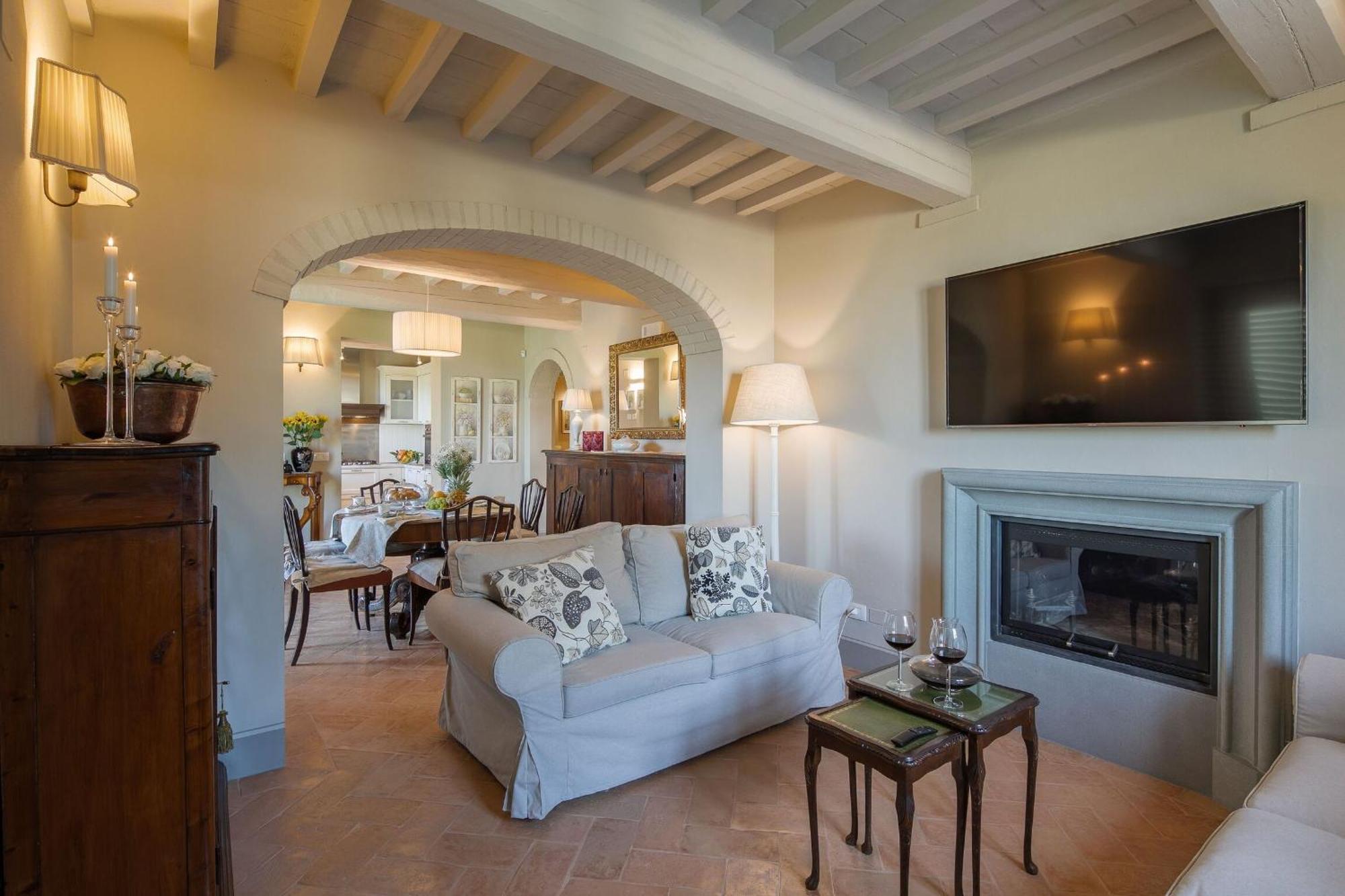 Villa Chiara Cortone Extérieur photo