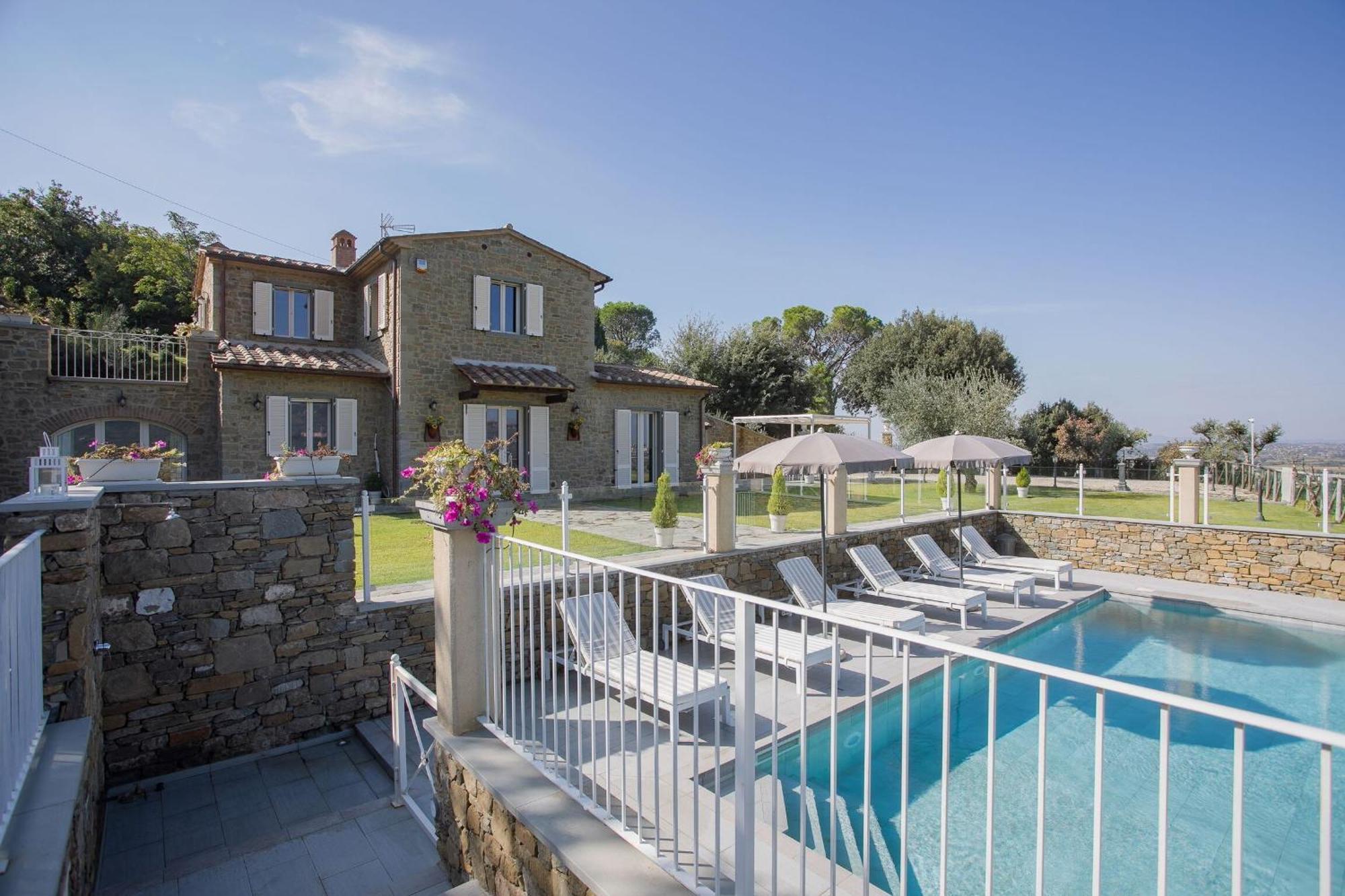 Villa Chiara Cortone Extérieur photo